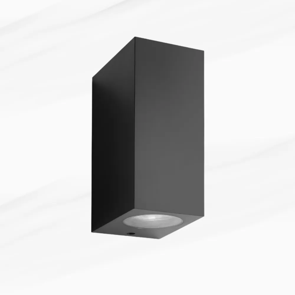 TES LED SVJET. PS1670 KVADRATNA-ANTRACIT SIVA 2xGU10, IP44