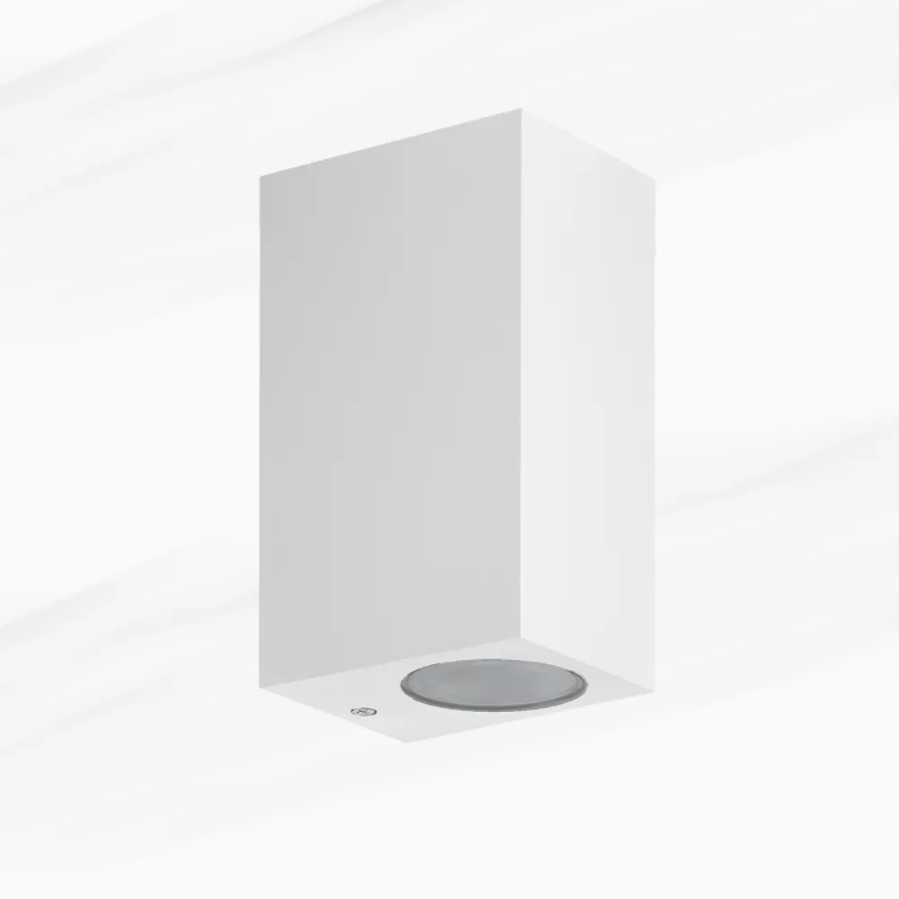 TES LED SVJET. PS1670 KVADRATNA-BIJELA 2xGU10, IP44 (30002A)