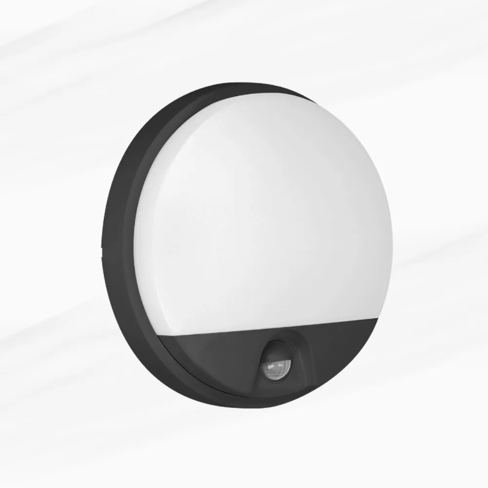 ORNO LED SVJ. AGAT (ONYX) 15W, 1200lm, 4000K, CRNA, IP54