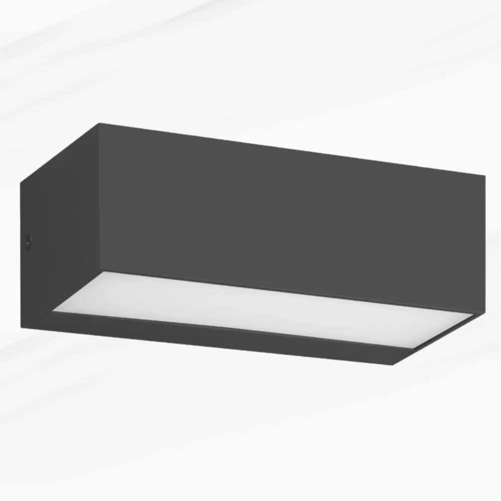 TES LED SVJETILJKA PW2300 3CCT, ANTRACIT SIVA, 12W, IP65