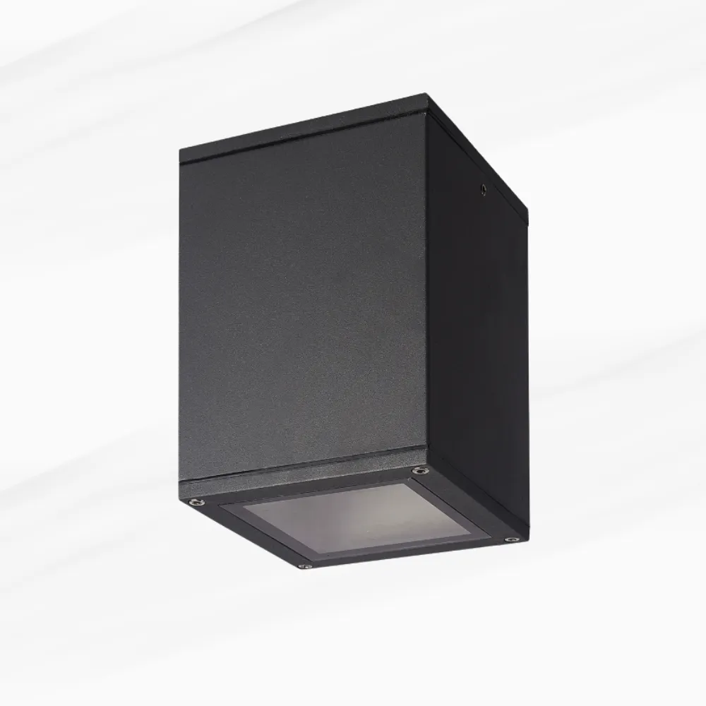 TES LED SVJ. AL134E KVADRATNA-ANTRACIT SIVA 1XGU, max: 8W, IP54